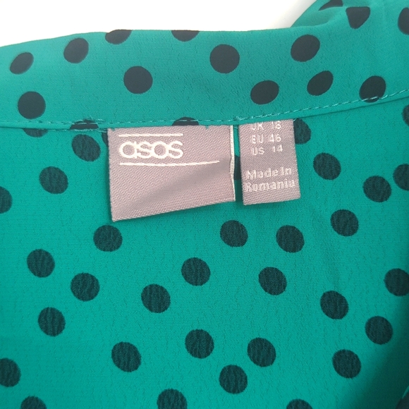 ASOS | Tie front blouse - Picture 4 of 6